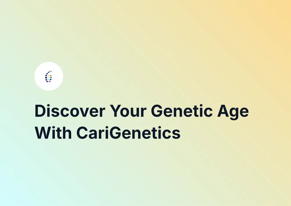 Discover Your Genetic Age With CariGenetics task cover