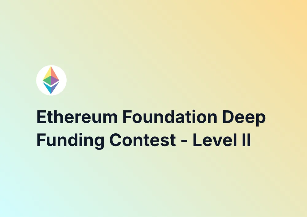 Deep Funding Contest - Level II task cover